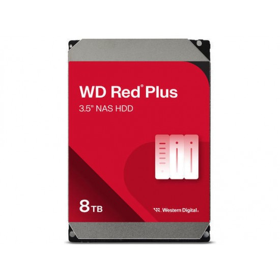 Western Digital Red Plus 3.5" 8TB (WD80EFPX)