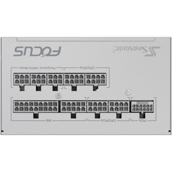 Τροφοδοτικό Seasonic Focus GX 750W ATX3.1 2024 White (FOCUS-GX-750-V4-WHITE)