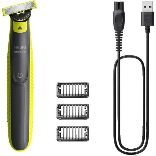 Philips Oneblade Ξυριστική Μηχανή Προσώπου Επαναφορτιζόμενη (QP2724/23)