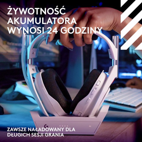 Headset Logitech Headset G Astro A50 Gen 5 Λευκό (939-002230)