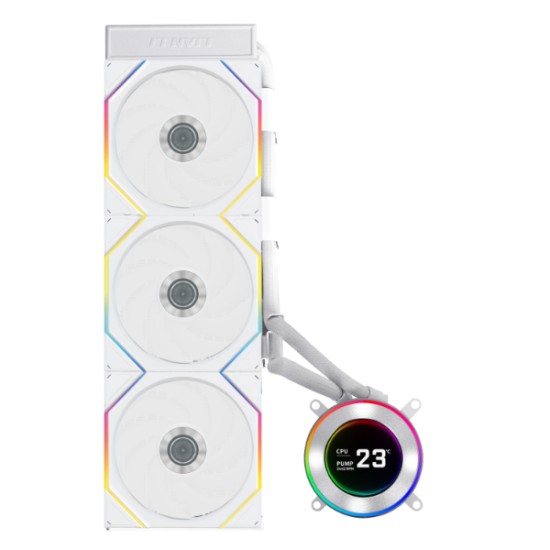 Υδρόψυξη Lian Li Hydroshift II LCD-C 360TL RGB White (G89.GHS2LCD36TW.00)