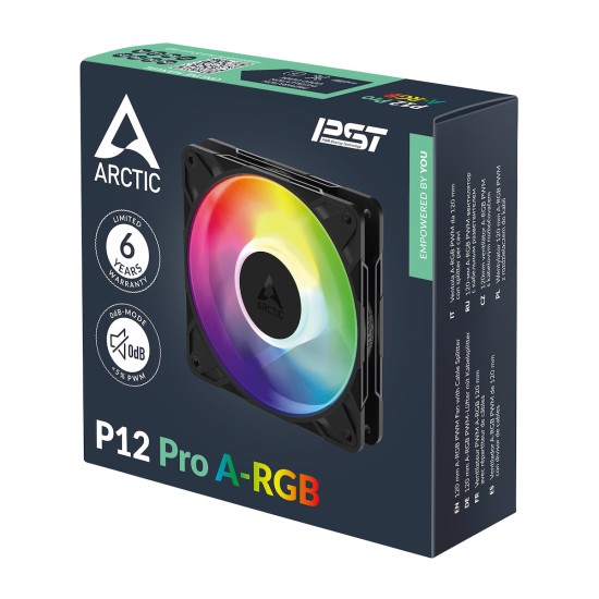 Case Fan Arctic P12 Pro A-RGB (ACFAN00309A)