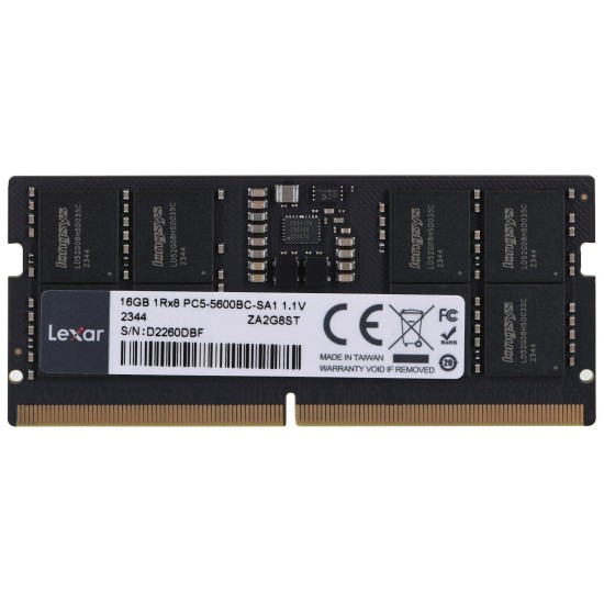 Crucial 16GB SO-DIMM DDR5 5600MHz (CT16G56C46S5)
