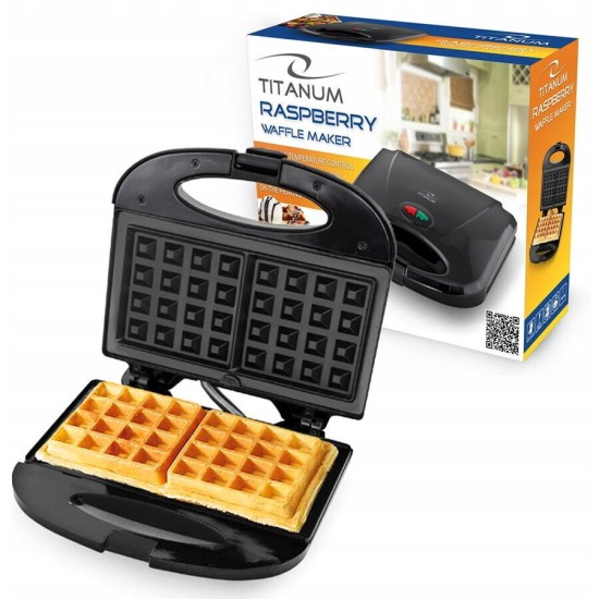 Βαφλιέρα για Τετράγωνες Esperanza Raspberry 750W (TKT003)