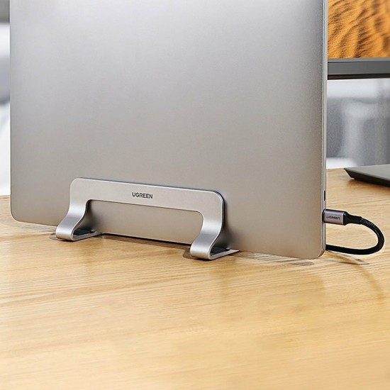 Vertical Laptop Stand Ugreen έως 15.6" Ασημί (LP258)