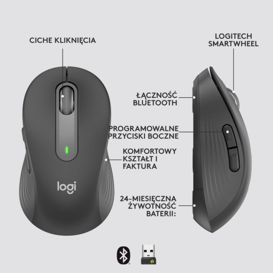 Logitech Signature M650 L Business Graphite (910-006348)
