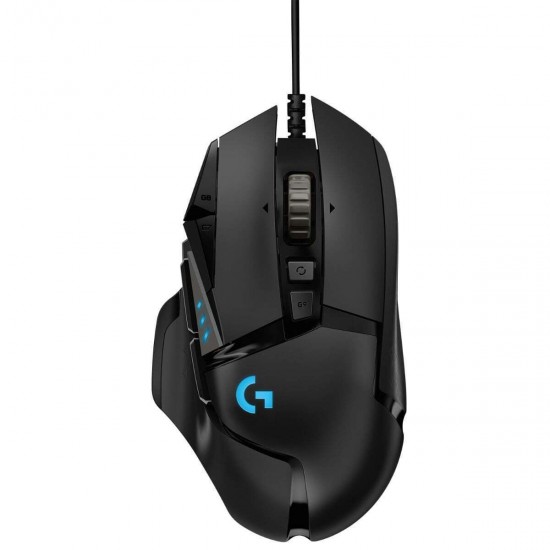 Gaming Ποντίκι Logitech G502 Hero RGB Μαύρο (910-005471)