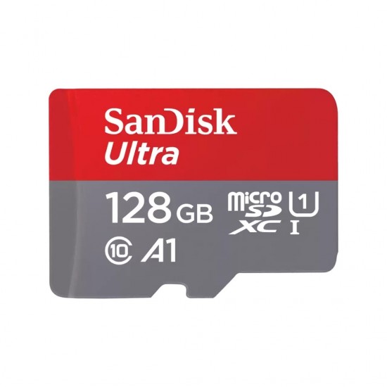 SanDisk Ultra 128 GB MicroSDXC UHS-I Class 10 (SDSQUAB-128G-GN6MA)