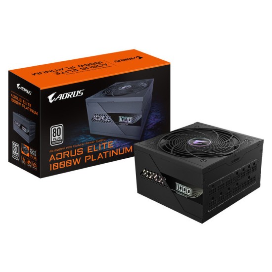 Τροφοδοτικό Gigabyte Aorus Elite P1000W 1000W Platinum Μαύρο (GP-AE1000PM PG5)